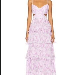 ASTR Jaden Dress Lavender Floral